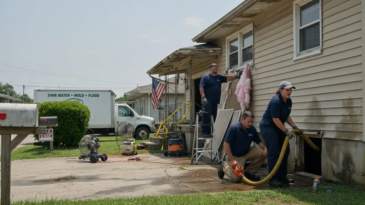 Water Damage Repair in Darrouzett, TX near me